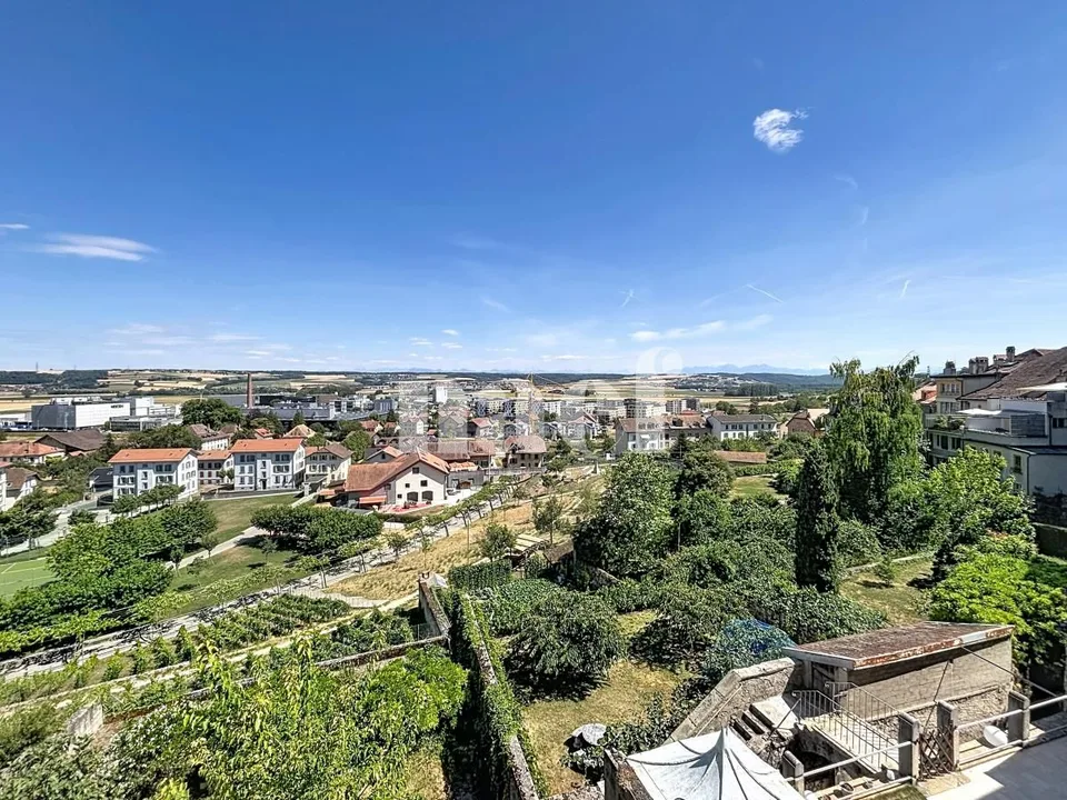 Terrasse mit atemberaubendem Blick
