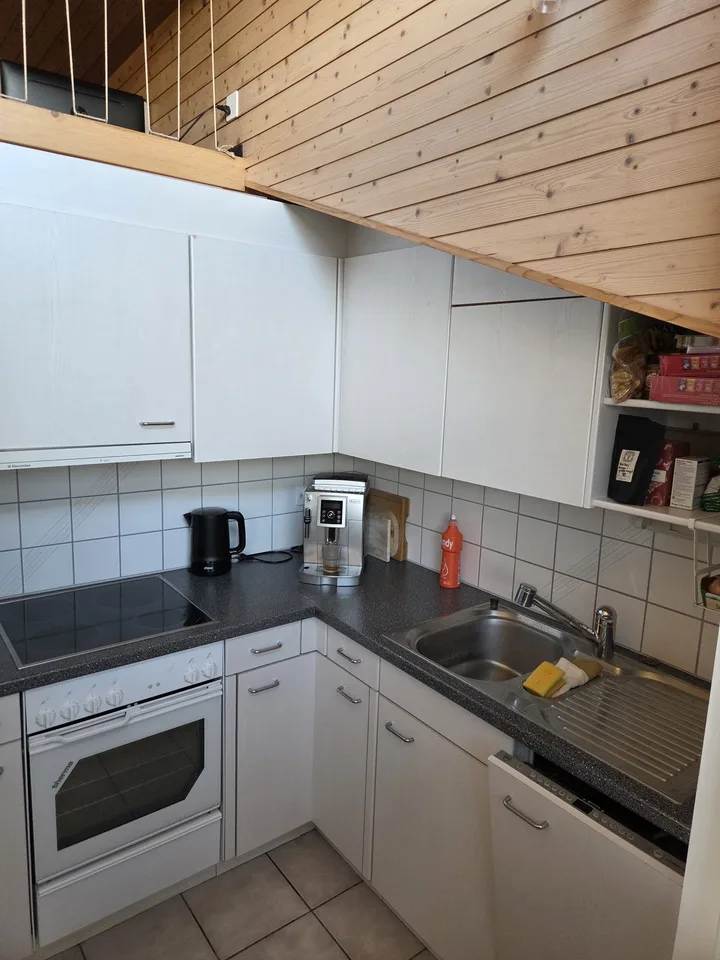 Dachwohnung ohne Balkon