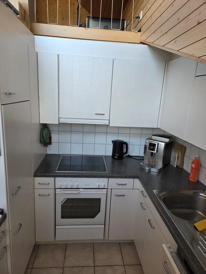 Dachwohnung ohne Balkon