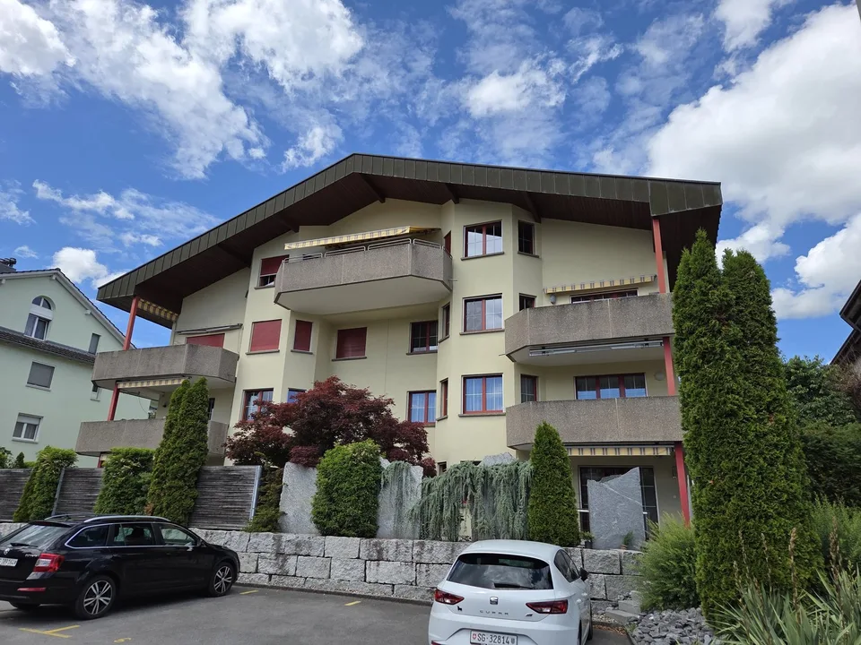 Dachwohnung ohne Balkon