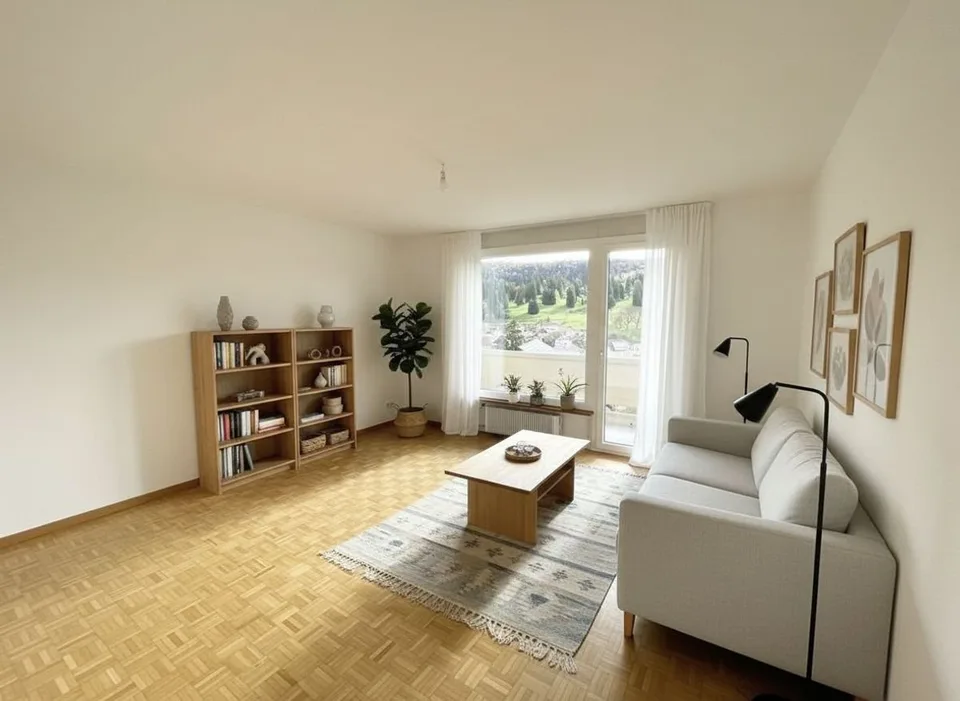 Appartement de 3 pièces avec balcon