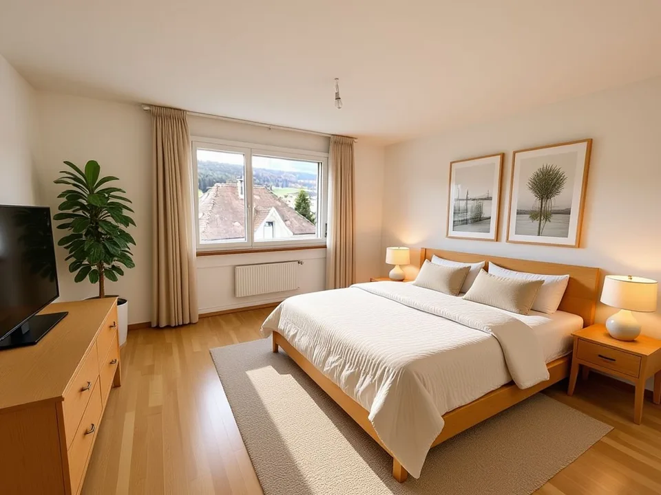 Appartement de 3 pièces avec balcon