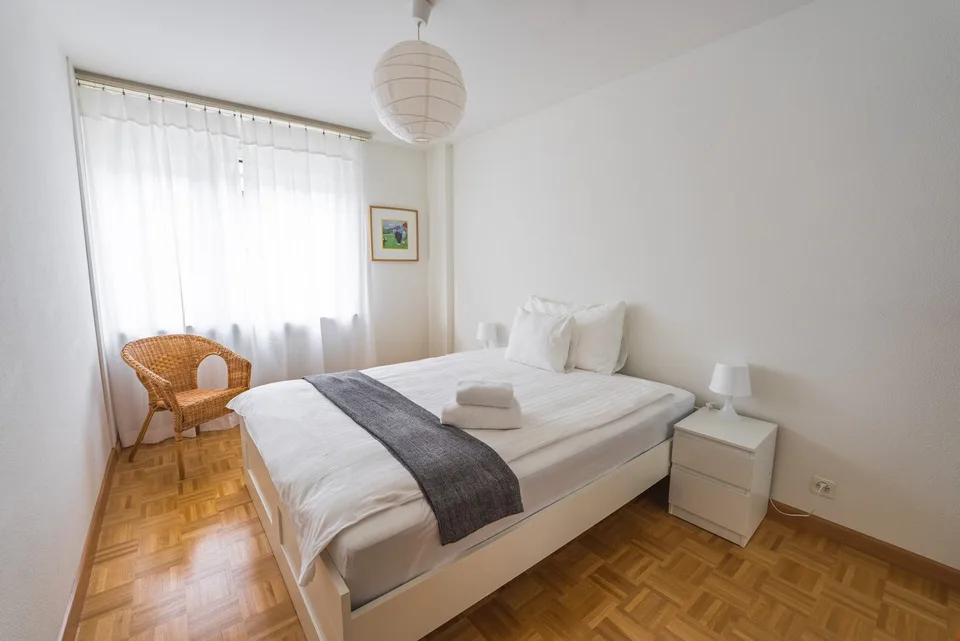 Appartements meublés rénovés à neuf derrière la gare principale/Quartier de Gundeldinger