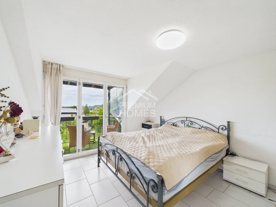 Gemütliches Zuhause mit Blick ins Grüne
