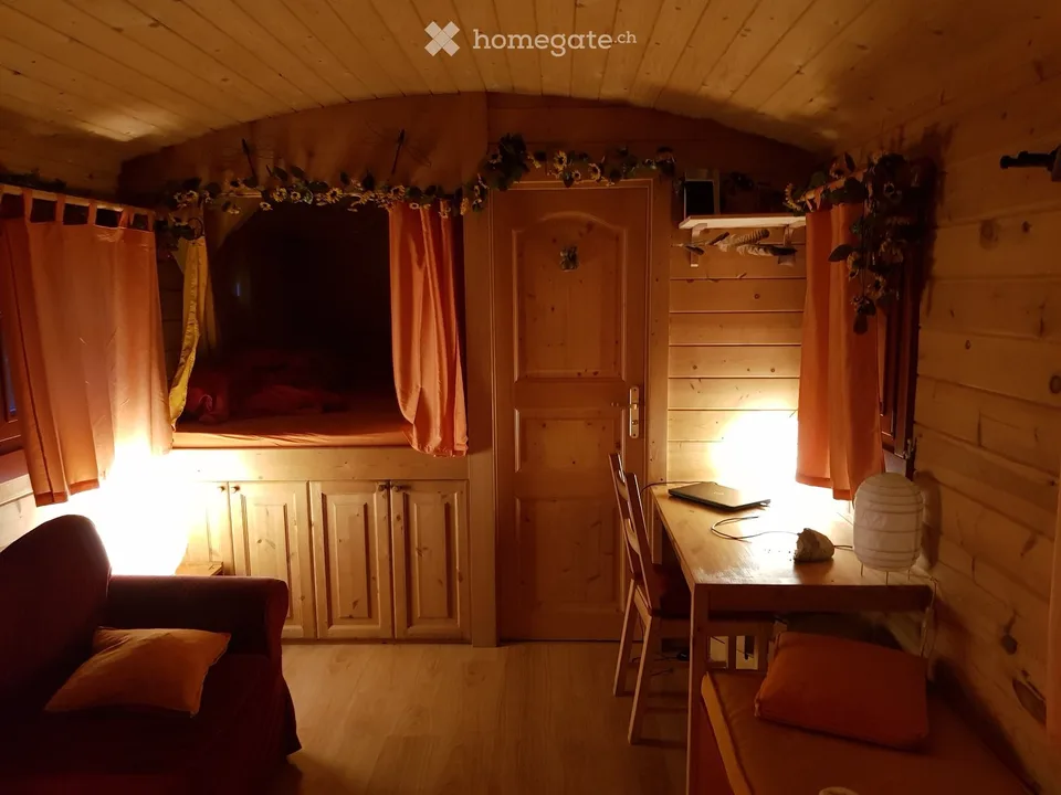 Roulotte di charme con sauna privata