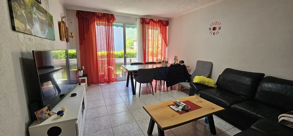 Appartamento di 4 locali con giardino a Biasca