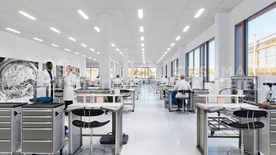 Werden Sie Eigentümer von 260 m² Handwerks- und Industrieflächen in Meyrin - ORIX