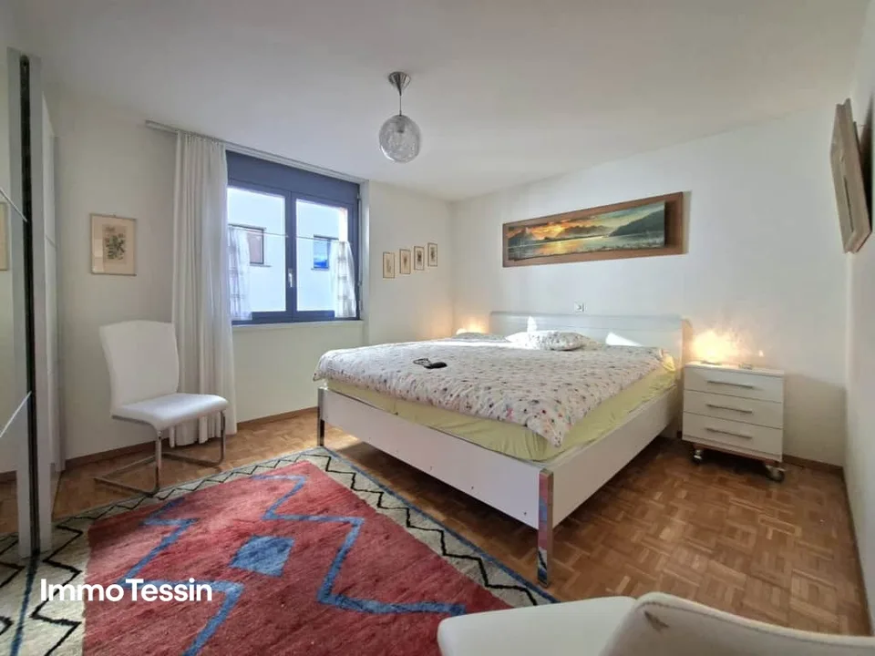 LOCARNO-MURALTO: Perfect apartment near the lakeside promenade with private garden in an ideal location between lake and city center – photo 10 of 13