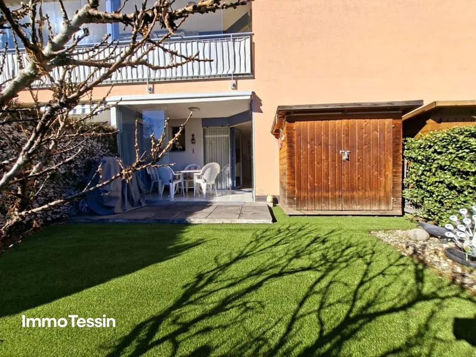 LOCARNO-MURALTO: Appartamento perfetto vicino alla passeggiata del lago con giardino privato in una posizione ideale tra il lago e il centro città