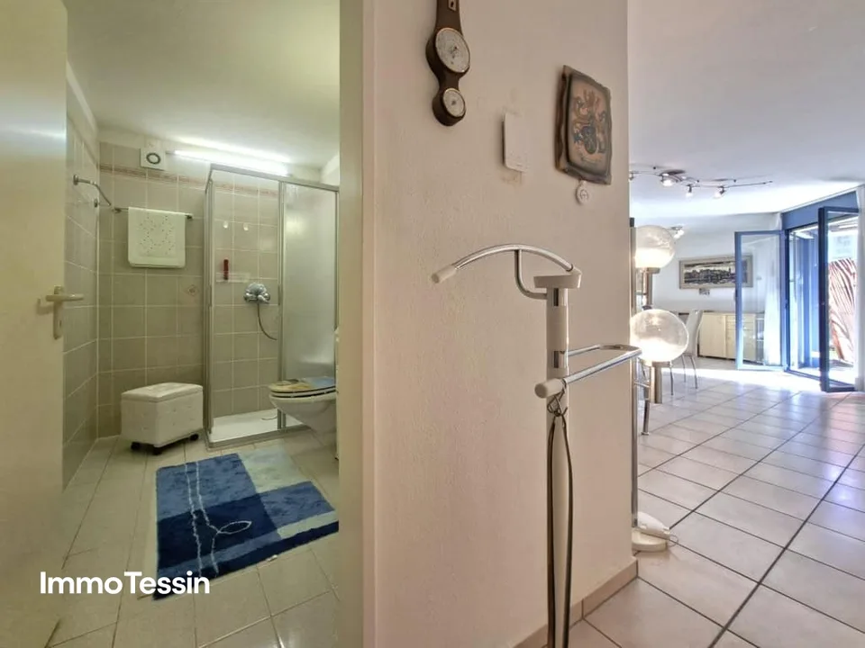 LOCARNO-MURALTO: Perfect apartment near the lakeside promenade with private garden in an ideal location between lake and city center – photo 12 of 13