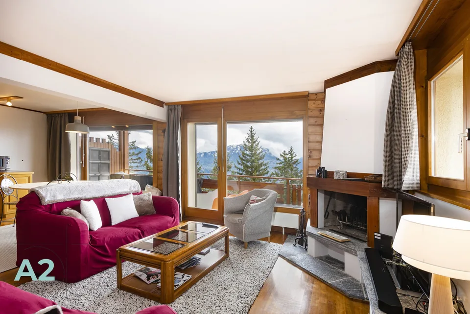 Appartement en attique à deux pas du centre de Montana