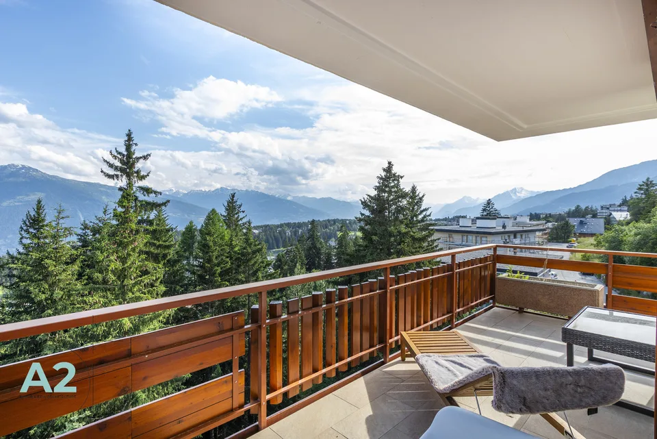 Appartement en attique à deux pas du centre de Montana