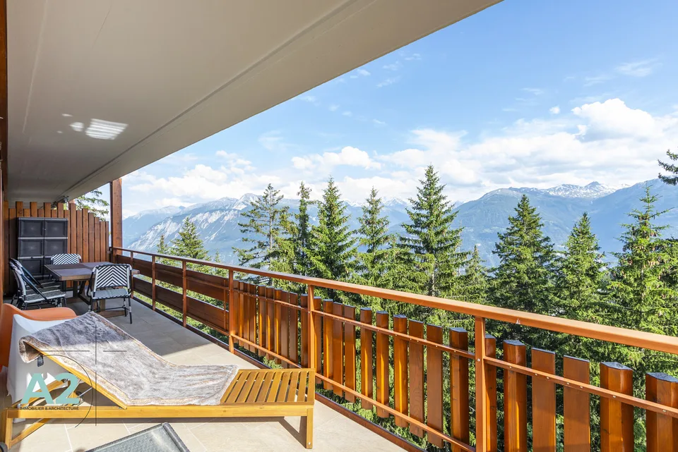 Appartement en attique à deux pas du centre de Montana