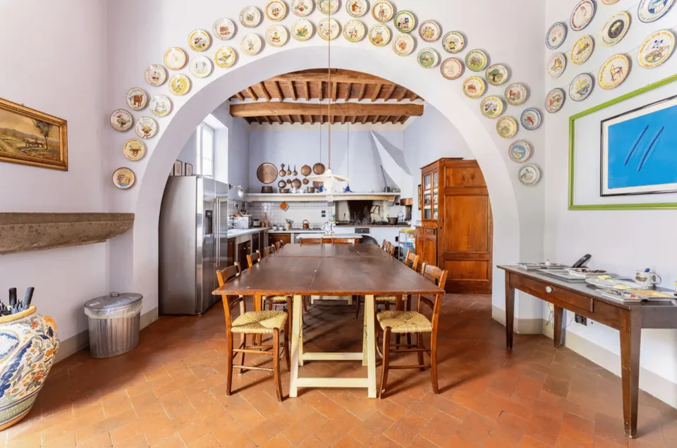 TOSCANA – Villa storica in zona collinare a 4 km da Lucca + terreno 3,3 ettari uliveto e vigneto – foto 6 di 18