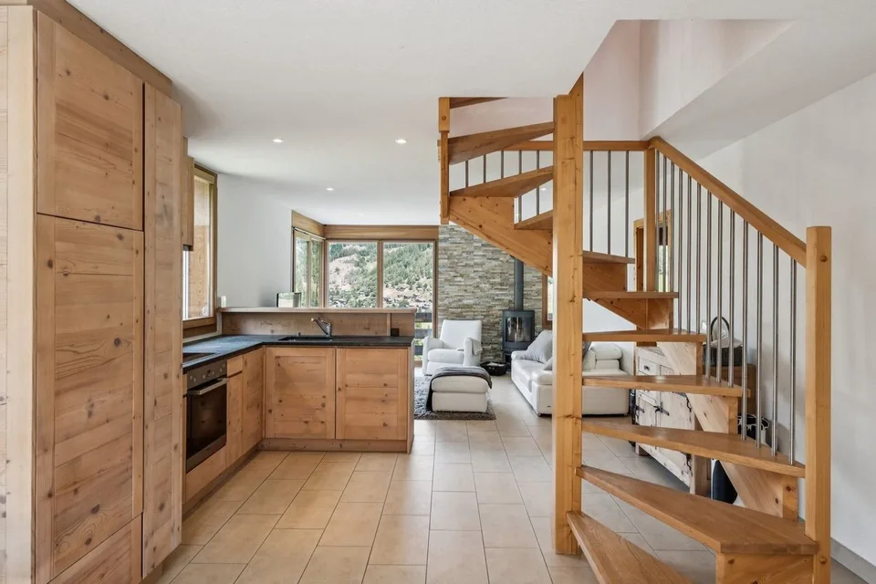 Duplex moderne et chaleureux à 5 minutes de Grimentz