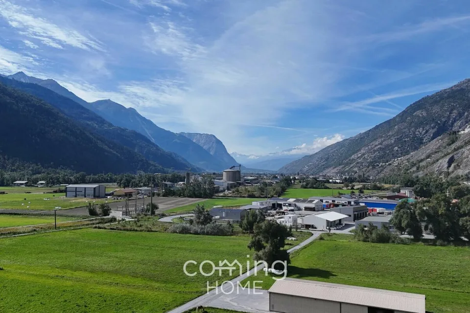 Neubauwohnungen in Niedergesteln - 4.5 Zimmer, Balkon und freier Bergblick