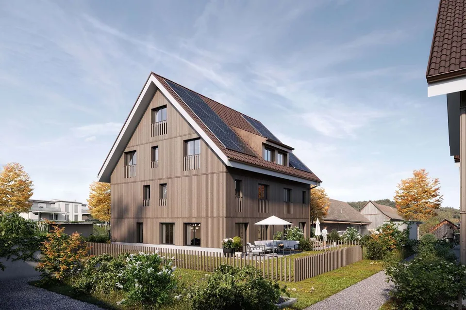 Ihr Familienparadies ? Stilvolle Haushälfte mit sonnigem Garten
