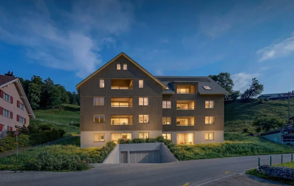 Appartement neuf de 3,5 pièces attrayant avec charme et espace ouvert