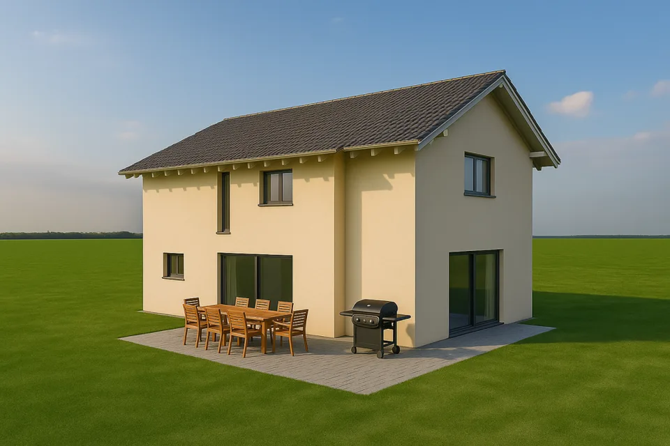 Construction neuve, maison unifamiliale de 5,5 pièces dans un bel emplacement
