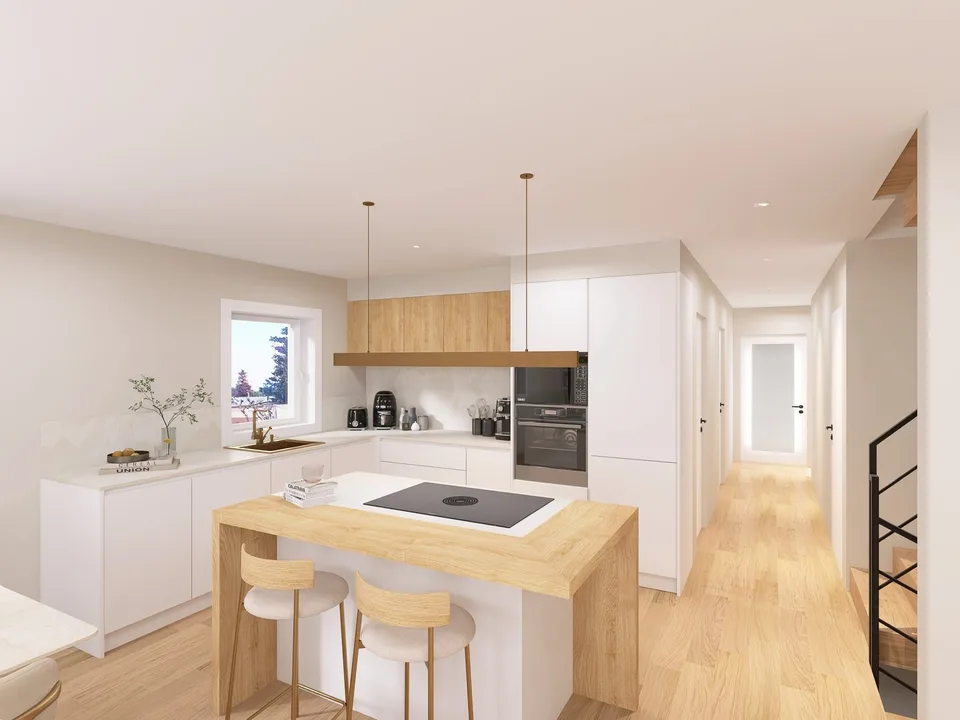 Nouveau projet de 3 villas contemporaines dans un quartier résidentiel recherché