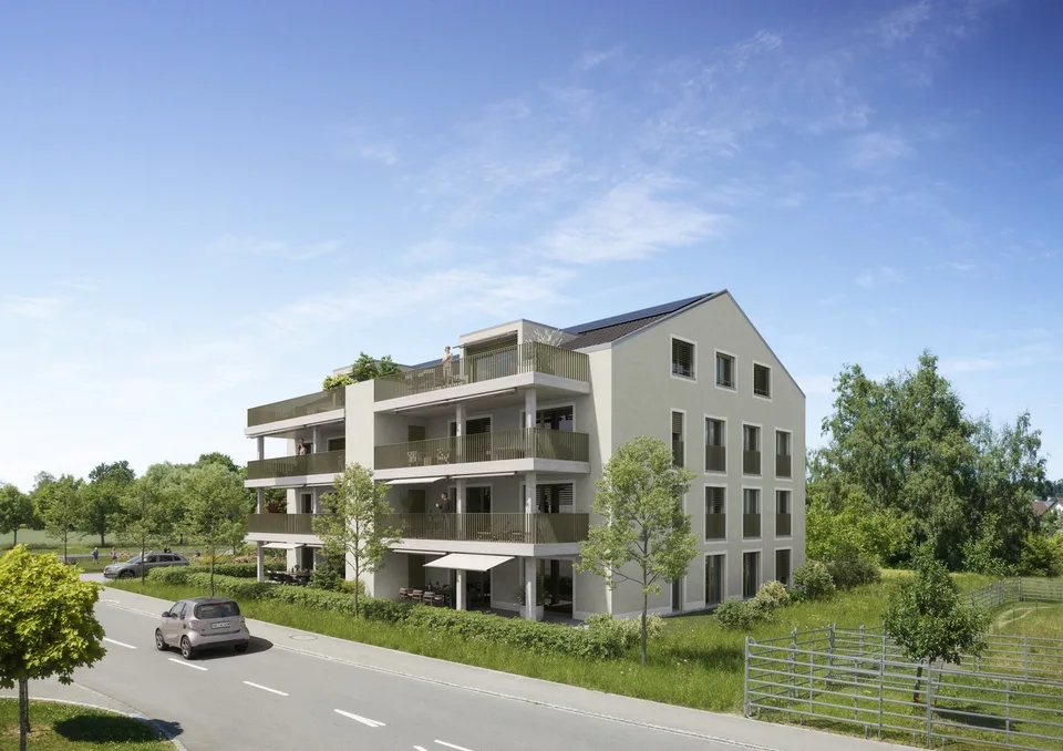 WALTPARK - Einzigartiger Grundriss wird durch riesigen Balkon ergänzt