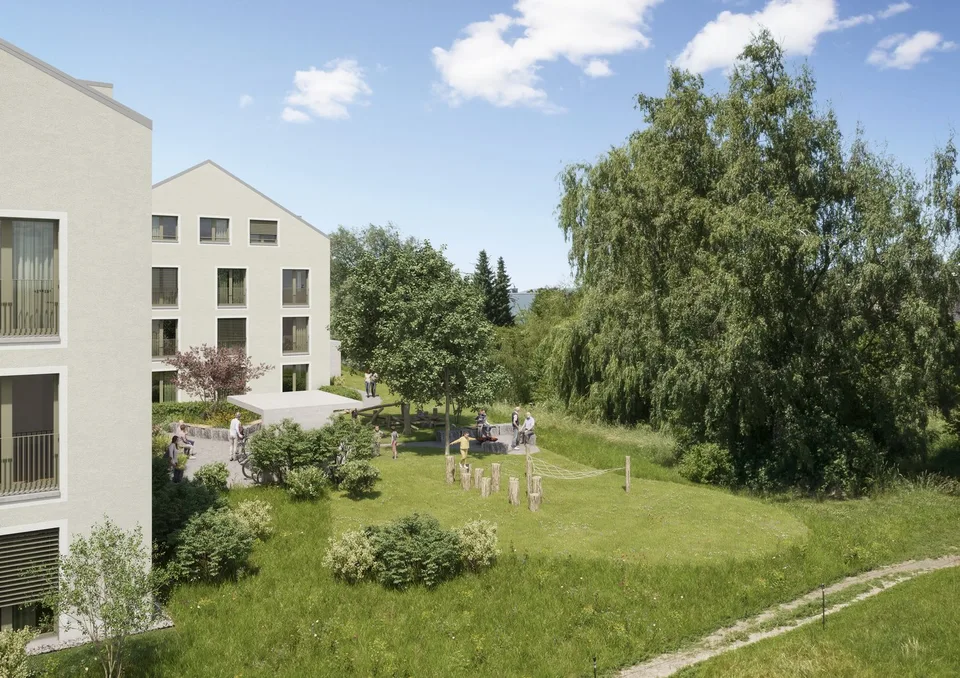 WALTPARK - Einzigartiger Grundriss wird durch riesigen Balkon ergänzt