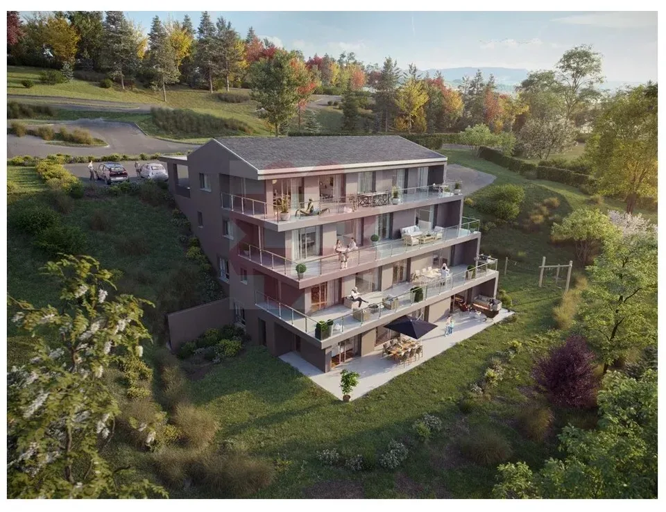 Dernière opportunité ? Élégant appartement de 4,5 pièces avec terrasse et jardin privatif à 10 minutes de Crans-Montana