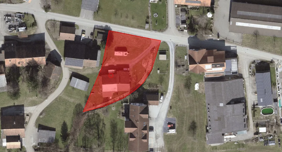 Baugrundstück in Zihlschlacht  ? 1'367 m² in der Dorfzone (D2)