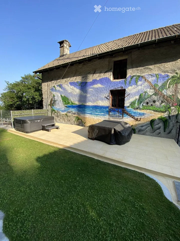 Berg - Einfamilienhaus beste Aussicht ganzjährig bewohnbar