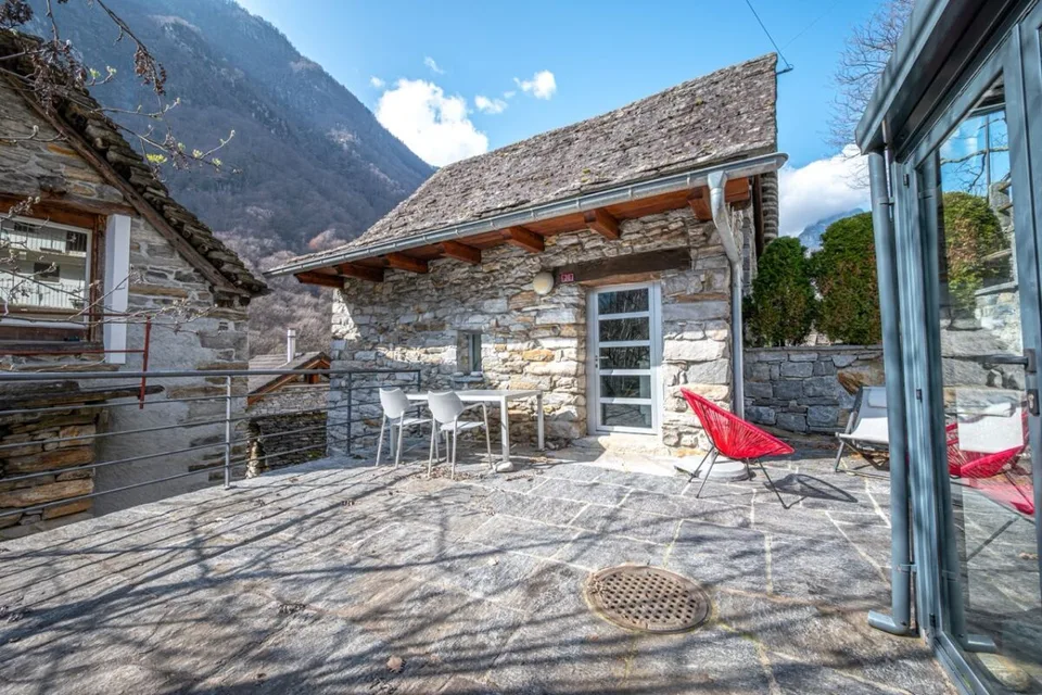 Steinrustico im Loftstil im Herzen des Verzascatals