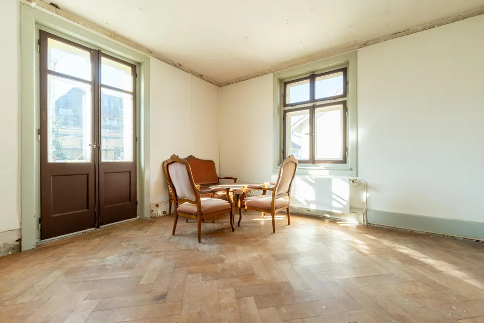 Duplex house with development potential