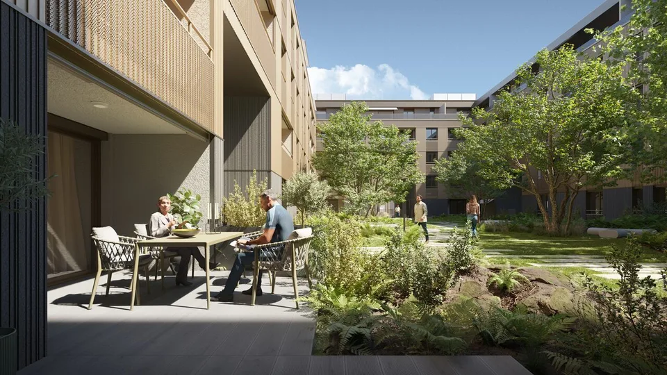 Attique contemporain de 5.5 pièces avec 2 terrasses au coeur de Nyon