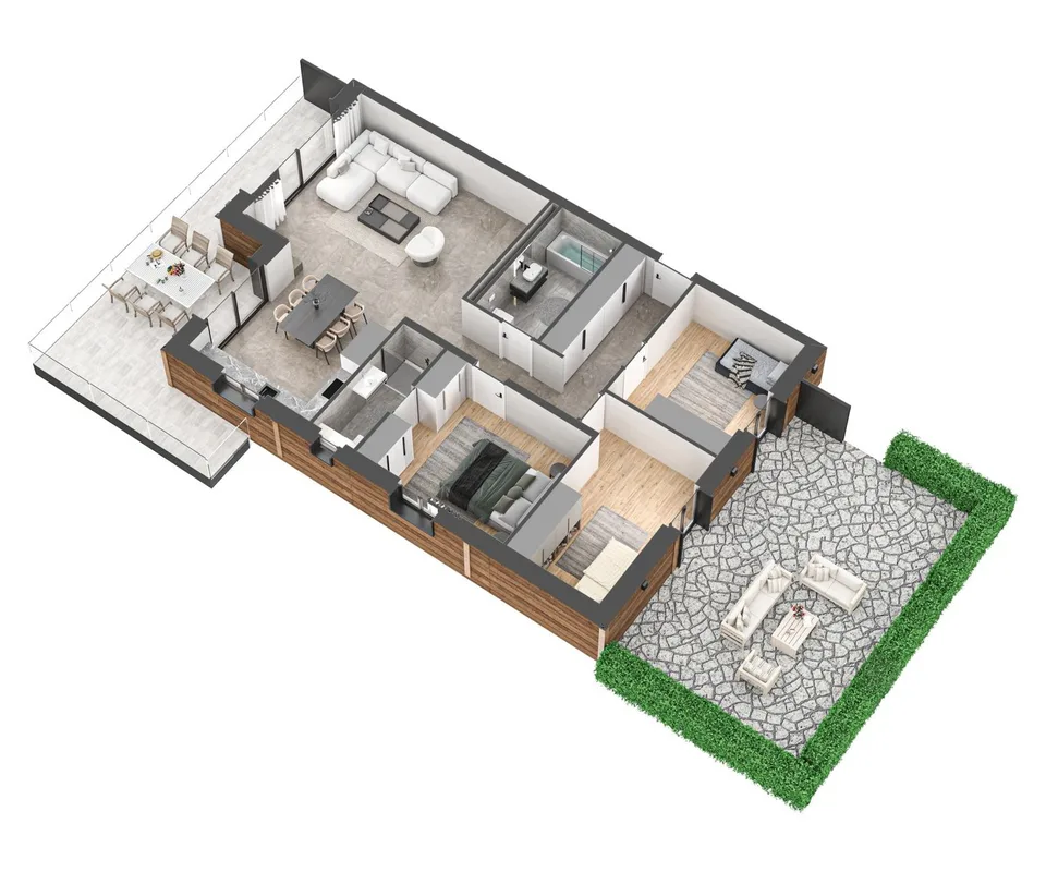 Meraviglioso appartamento nuovo di 4.5 locali con terrazza a Crans-Montana