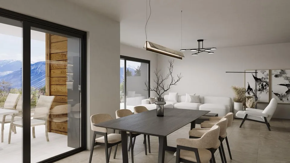 Meraviglioso appartamento nuovo di 4.5 locali con terrazza a Crans-Montana