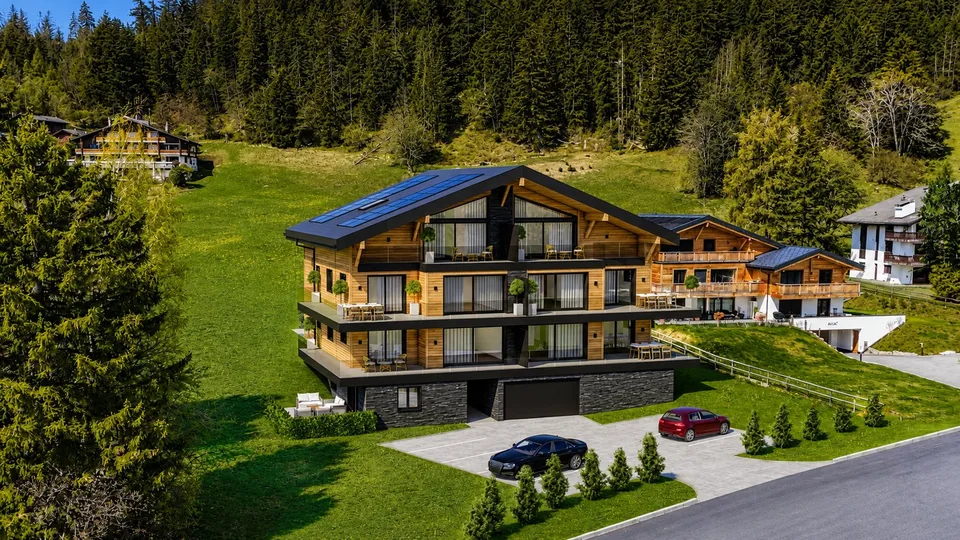 Magnifique appartement neuf de 4.5 pièces avec terrasse à Crans-Montana