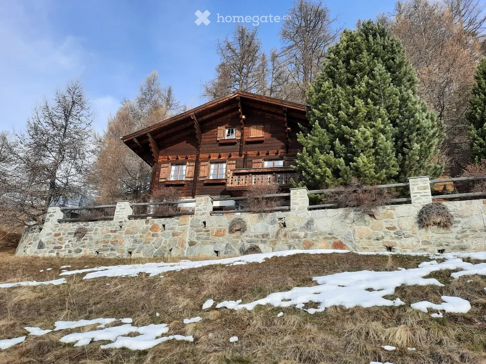 Charmantes 7-Zimmer-Chalet in Gspon (Gemeinde Staldenried), Wallis