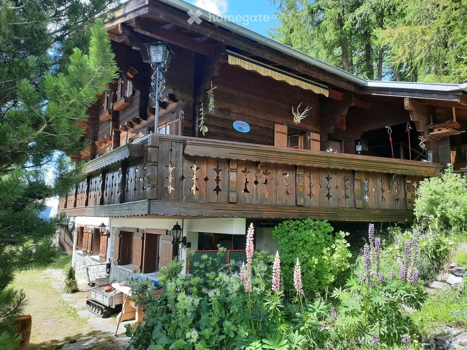 Charmant chalet de 7 pièces à Gspon (commune de Staldenried), Valais