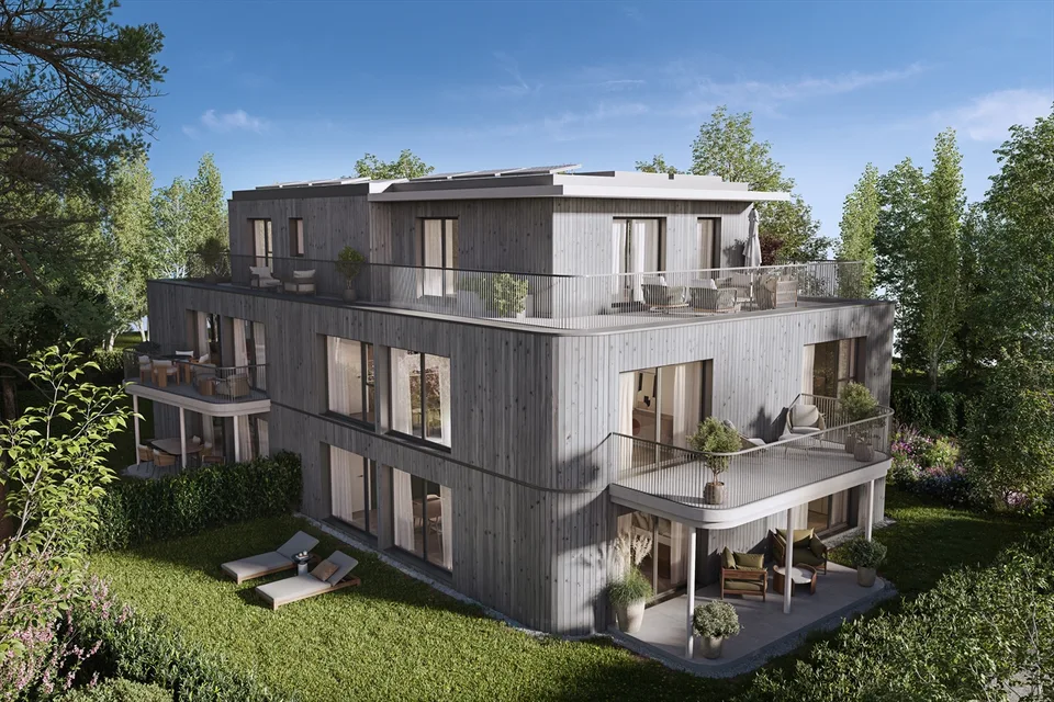 Appartement 4 pièces en attique avec terrasse de 76 m²