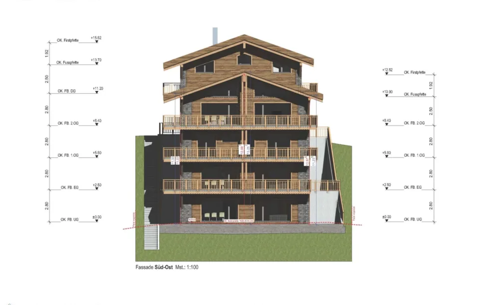 4.5 Appartamento duplex piano terra-primo piano Progetto di nuova costruzione di alta qualità a Zermatt - Residenza principale