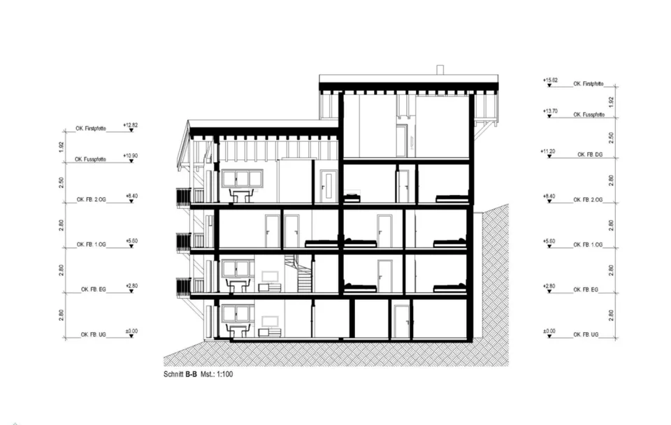 4.5 Appartamento duplex piano terra-primo piano Progetto di nuova costruzione di alta qualità a Zermatt - Residenza principale – foto 9 di 12