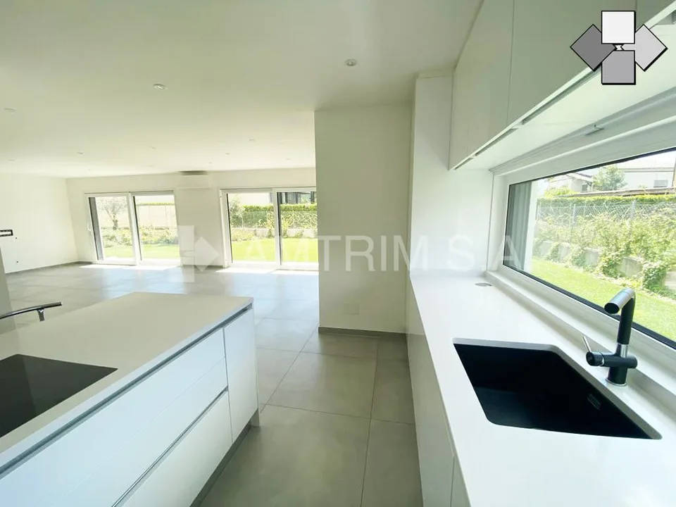 Moderna villa singola a Ligornetto