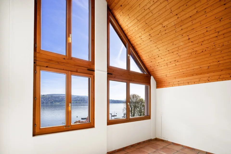 Thalwil : Maison de terrasse spacieuse avec vue sur le lac