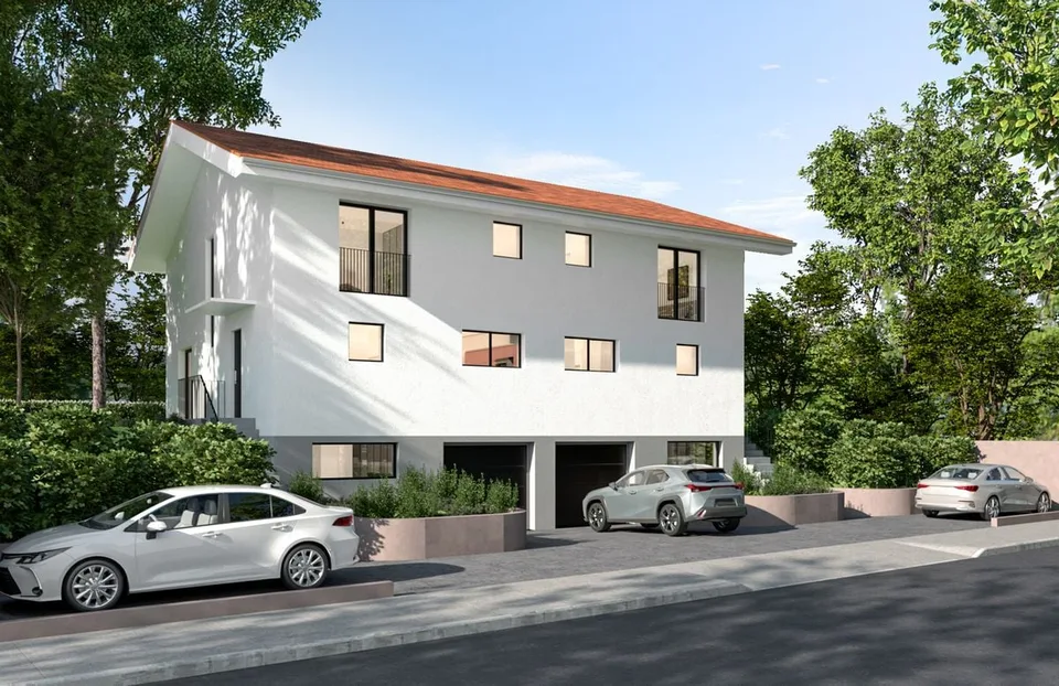 VILLA JUMELLE NEU 5.5 RÄUME - ABSOLUT RUHIG, Ausstattung nach Ihren Wünschen