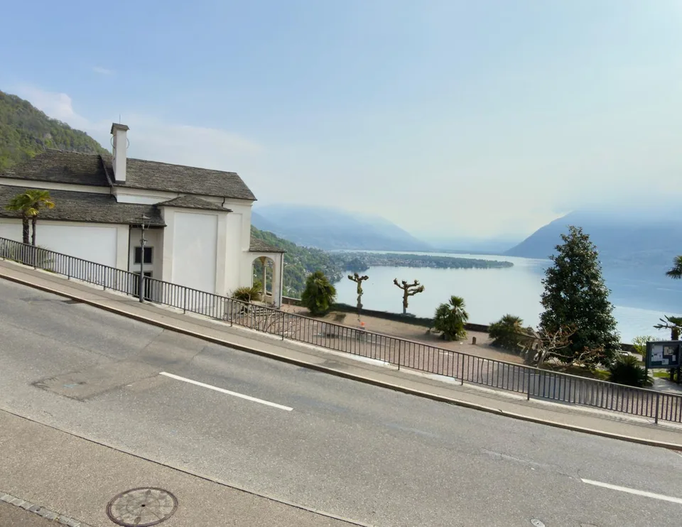Gemütliches Pied-à-terre mit Seeblick – Ronco sopra Ascona