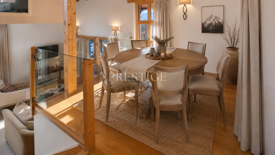 Chalet di 5 locali con vista impareggiabile ad Anzère