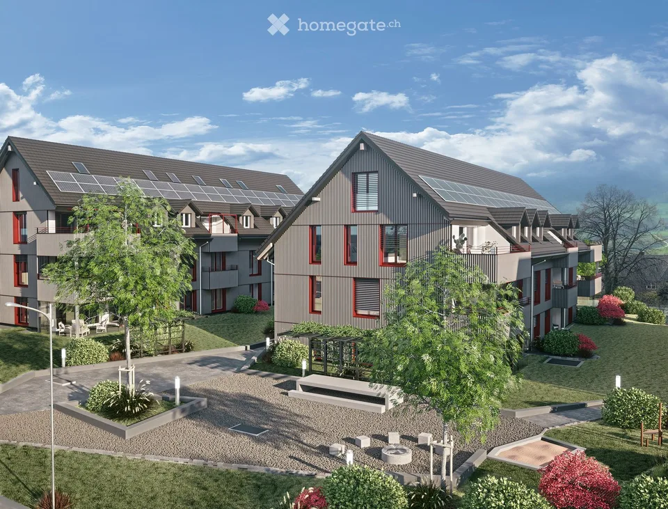 Moderne 4.5-Zimmer-Duplex-Wohnung in Oberweningen