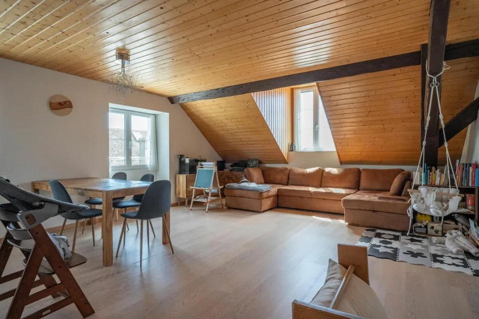 Dachwohnung mit Seeblick und Weinbergen