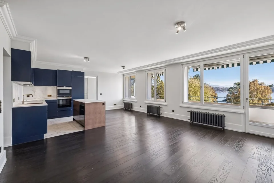 EXKLUSIVITÄT: Prächtige 6-Zimmer-Wohnung mit Blick auf Mont-Blanc und See