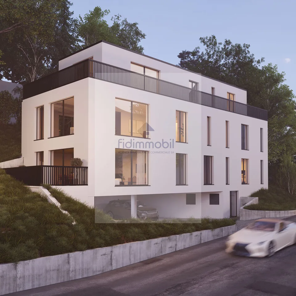 Nuovo edificio residenziale con 3 appartamenti in un ambiente tranquillo