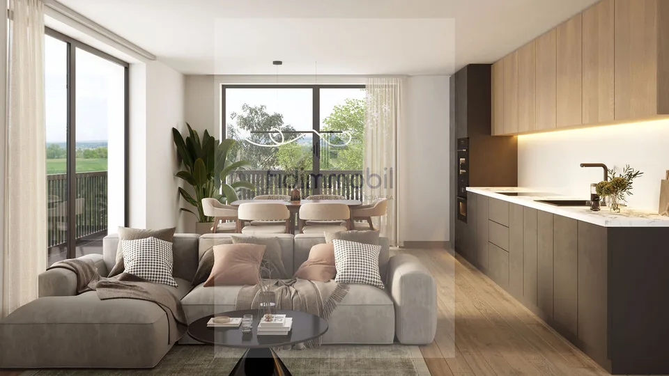 Nouvel immeuble résidentiel de 3 logements dans un environnement calme